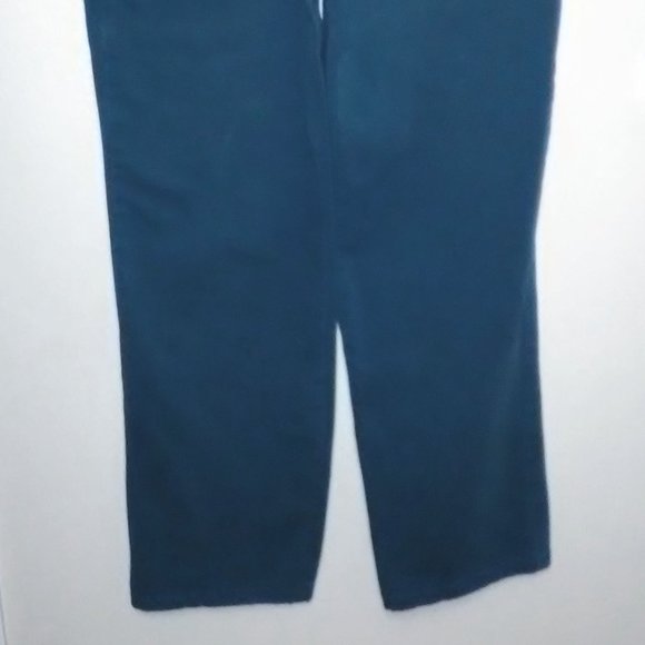 GLORIA VANDERBILT AMANDA JEANS TURQUOISE SIZE 14 AVG - Picture 7 of 10